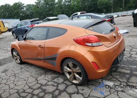 2014 Hyundai Veloster из США, поврежденный, VIN KMHTC6AD5EU196635